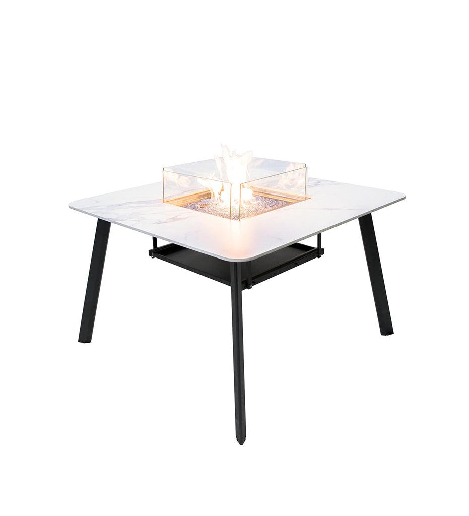 Allred Collaborative - Ocean Rock USA, Incorporated - Helsinki Porcelain Fire Dining Table - Helsinki Porcelain Fire Dining Table - OFP302BW-NG