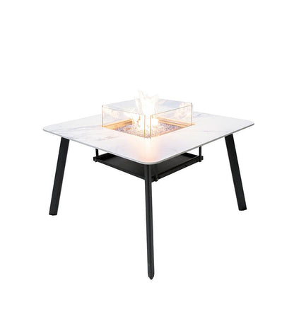 Allred Collaborative - Ocean Rock USA, Incorporated - Helsinki Porcelain Fire Dining Table - Helsinki Porcelain Fire Dining Table - OFP302BW-NG