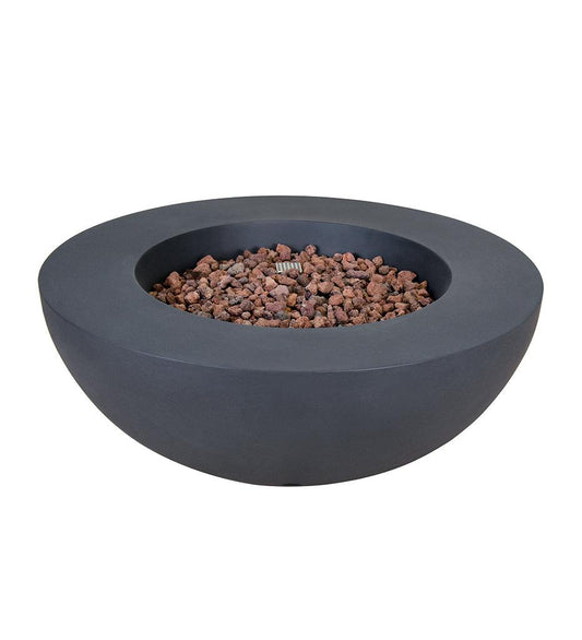 Allred Collaborative - Ocean Rock USA, Incorporated - Lunar Bowl Fire Table - Lunar Bowl Fire Table - OFG101DG-NG