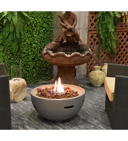 Allred Collaborative - Ocean Rock USA, Incorporated - Nantucket Fire Bowl - Nantucket Fire Bowl - OFG116-NG