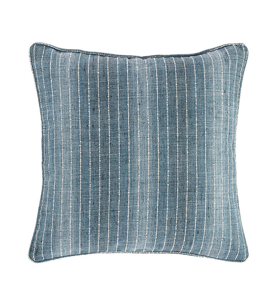 Allred Collaborative - Pine Cone Hill - Phoenix Indigo Indoor/Outdoor Decorative Pillow - Phoenix Indigo Indoor/Outdoor Decorative Pillow - FR722-PIL20KIT