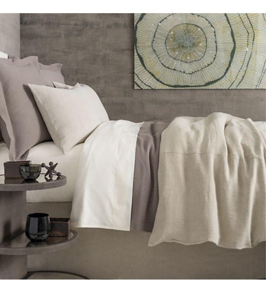 Allred Collaborative - Pine Cone Hill - Stone Washed Linen Natural Duvet Cover - Stone Washed Linen Natural Duvet Cover - SWLDCT