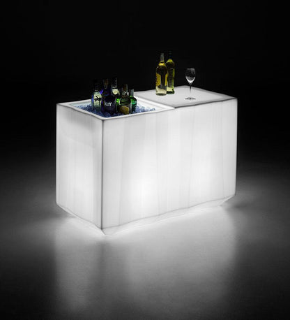 Allred Collaborative - Plust - Frozen Catering Counter - Light - Frozen Catering Counter - Light - 8313 98