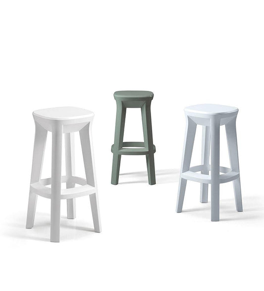 Allred Collaborative - Plust - Frozen Square Stool - Frozen Square Stool - 6342 M9