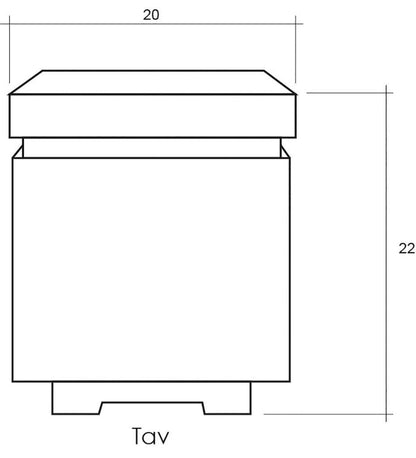 Allred Collaborative - Prism Hardscapes - Las Palmas Propane Tank Enclosure - Las Palmas Propane Tank Enclosure - PH-412-1