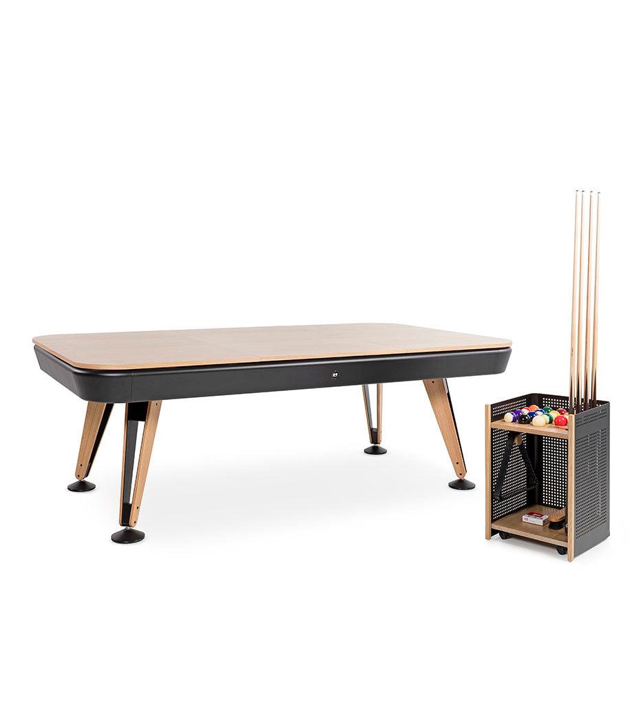 Allred Collaborative - RS Barcelona - Diagonal 7' Indoor Pool Table - Diagonal 7' Indoor Pool Table - DIPTA7-1N