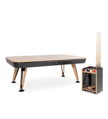 Allred Collaborative - RS Barcelona - Diagonal 7' Indoor Pool Table - Diagonal 7' Indoor Pool Table - DIPTA7-1N