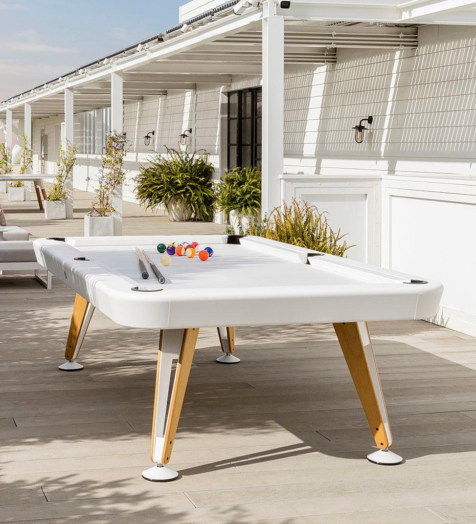 Allred Collaborative - RS Barcelona - Diagonal 7' Outdoor Pool Table - Diagonal 7' Outdoor Pool Table - DIPTOUT7-1N