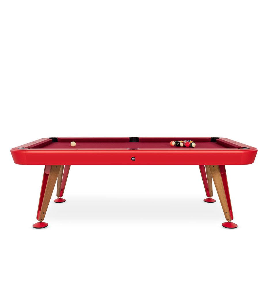 Allred Collaborative - RS Barcelona - Diagonal 8' Indoor Pool Table - Diagonal 8' Indoor Pool Table - DIPTA8-1N