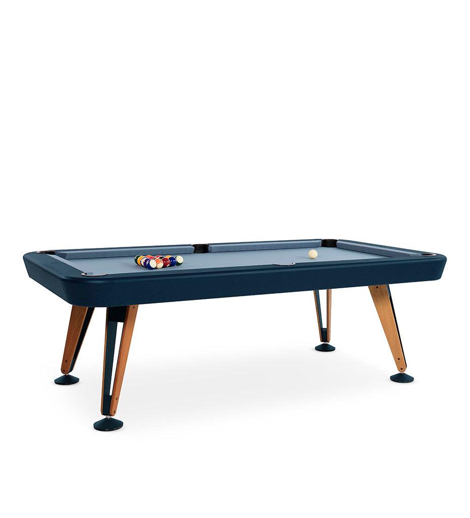 Allred Collaborative - RS Barcelona - Diagonal 8' Indoor Pool Table - Diagonal 8' Indoor Pool Table - DIPTA8-4N