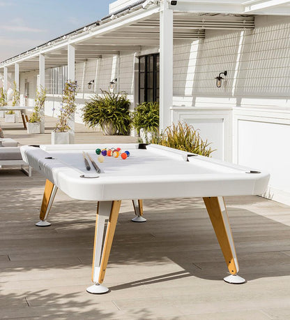 Allred Collaborative - RS Barcelona - Diagonal 8' Outdoor Pool Table - - Diagonal 8' Outdoor Pool Table - - DIPTOUT8-2N