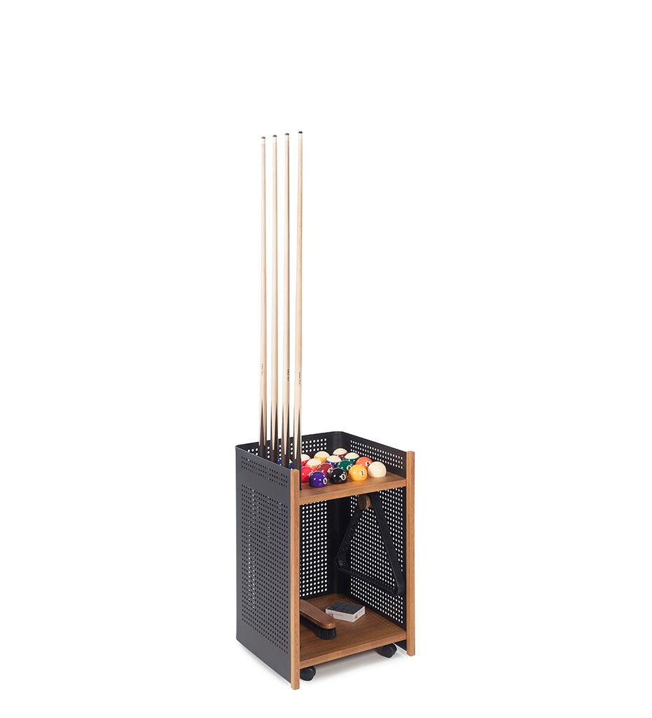 Allred Collaborative - RS Barcelona - Mou Indoor Floor Cue Rack - Iroko - Mou Indoor Floor Cue Rack - Iroko - MOUFLOORAIR-1N