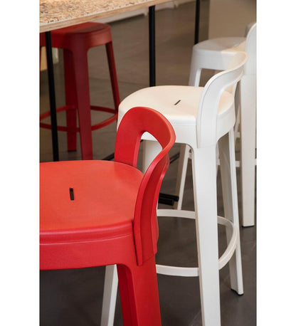 Allred Collaborative - RS Barcelona - Ombra Bar Stool - Backrest - Ombra Bar Stool - Backrest - OMBARBR-1N