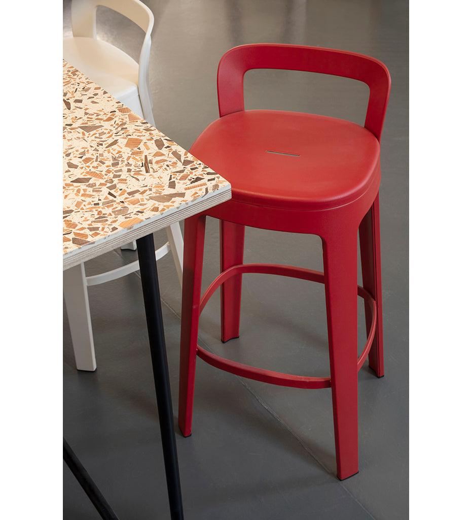 Allred Collaborative - RS Barcelona - Ombra Bar Stool - Backrest - Ombra Bar Stool - Backrest - OMBARBR-1N