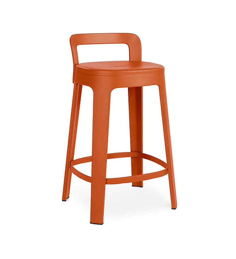 Allred Collaborative - RS Barcelona - Ombra Bar Stool - Backrest - Ombra Bar Stool - Backrest - OMBARBR-6N