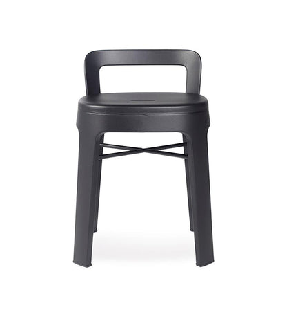 Allred Collaborative - RS Barcelona - Ombra Low Stool - Backrest - Ombra Low Stool - Backrest - OMLOWBR-1N