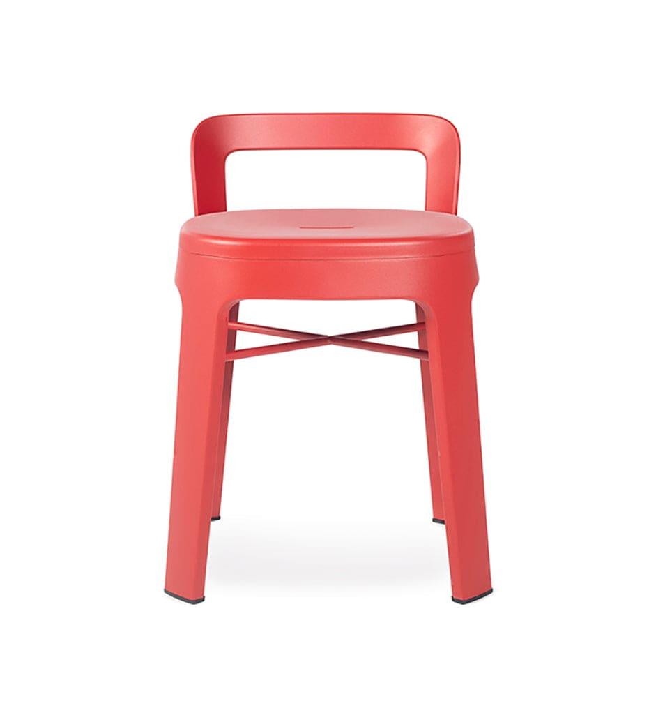 Allred Collaborative - RS Barcelona - Ombra Low Stool - Backrest - Ombra Low Stool - Backrest - OMLOWBR-1N