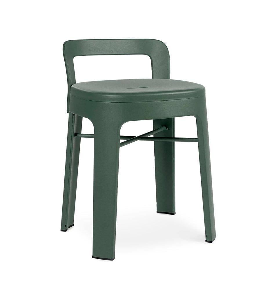 Allred Collaborative - RS Barcelona - Ombra Low Stool - Backrest - Ombra Low Stool - Backrest - OMLOWBR-5N