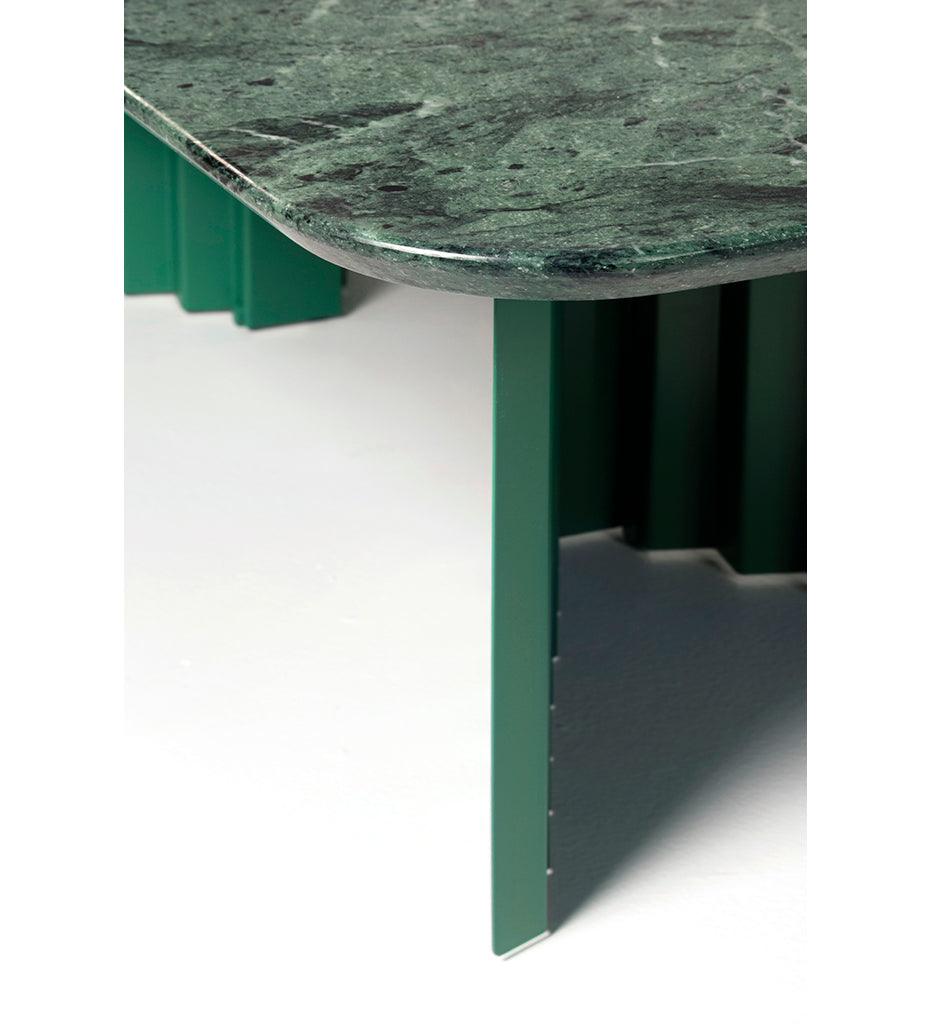 Allred Collaborative - RS Barcelona - Plec Rectangular Cocktail Table - Marble Top - Plec Rectangular Cocktail Table - Marble Top - PLEMAL-1N