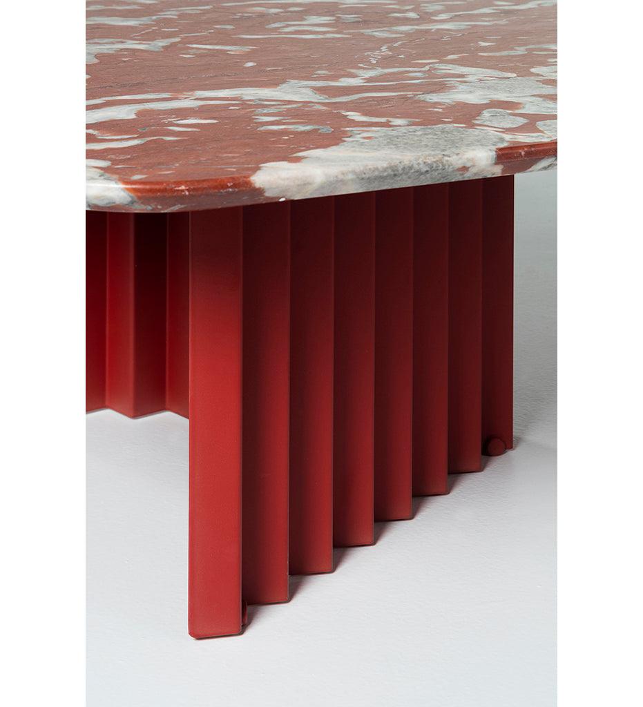 Allred Collaborative - RS Barcelona - Plec Rectangular Cocktail Table - Marble Top - Plec Rectangular Cocktail Table - Marble Top - PLEMAL-1N