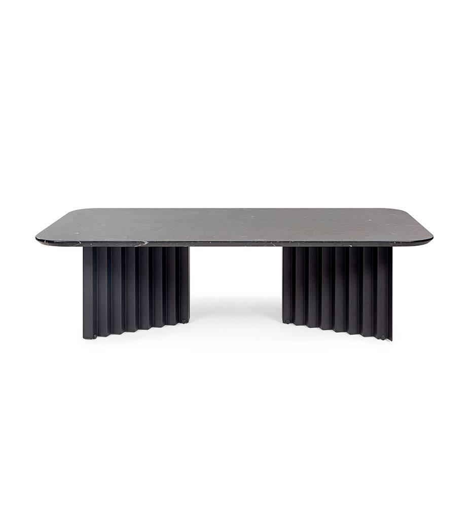 Allred Collaborative - RS Barcelona - Plec Rectangular Cocktail Table - Marble Top - Plec Rectangular Cocktail Table - Marble Top - PLEMAL-2N