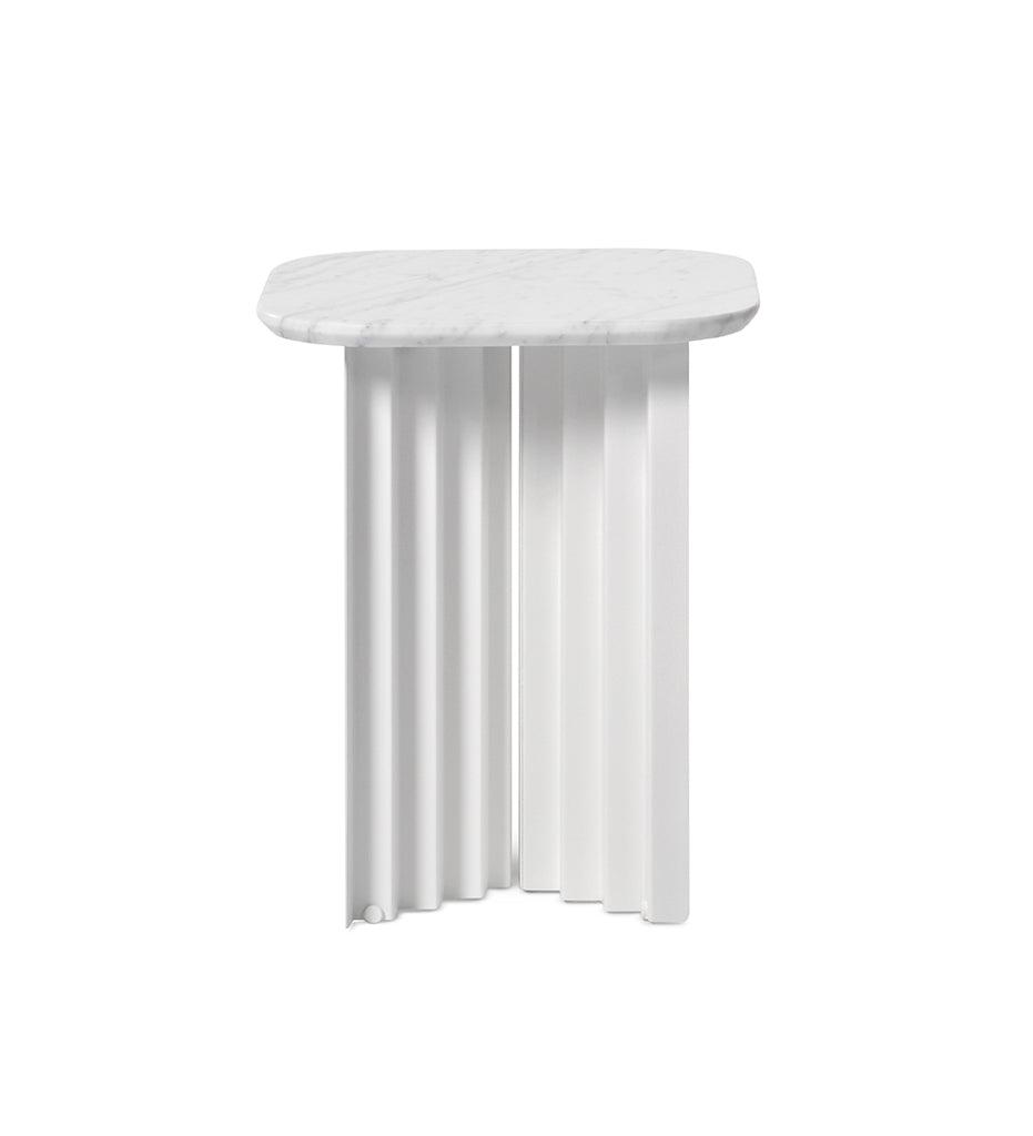 Allred Collaborative - RS Barcelona - Plec Small Side Table - Marble Top - Plec Small Side Table - Marble Top - PLEMAS-1N