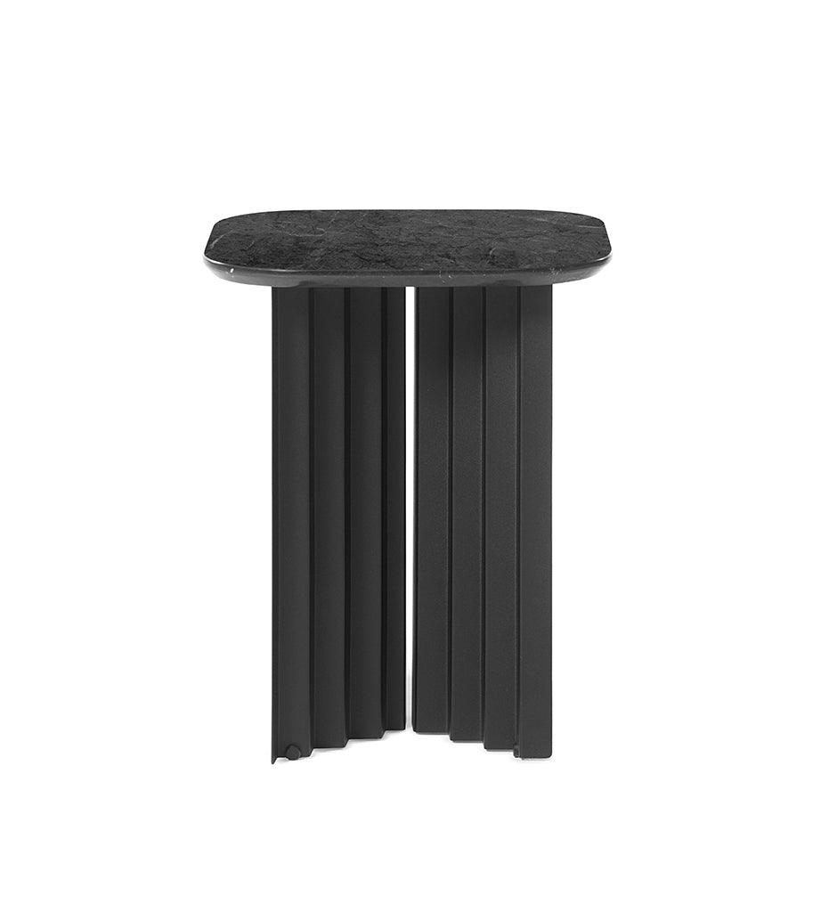 Allred Collaborative - RS Barcelona - Plec Small Side Table - Marble Top - Plec Small Side Table - Marble Top - PLEMAS-2N