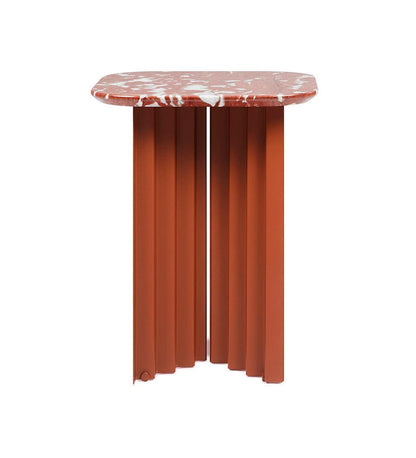 Allred Collaborative - RS Barcelona - Plec Small Side Table - Marble Top - Plec Small Side Table - Marble Top - PLEMAS-6N