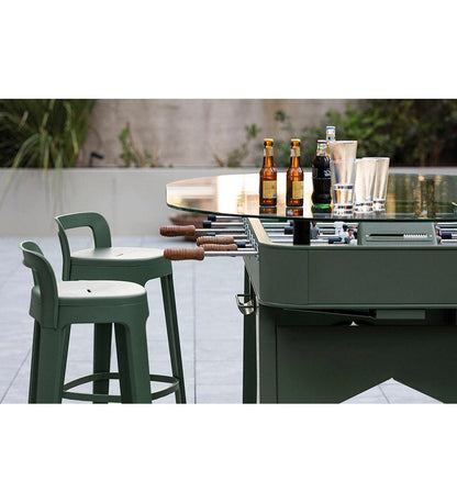 Allred Collaborative - RS Barcelona - RS2 Outdoor Dining Bar Table - RS2 Outdoor Dining Bar Table - DTOX-X