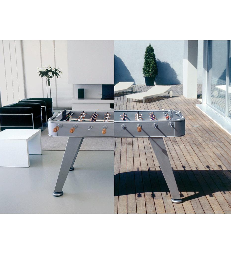 Allred Collaborative - RS Barcelona - RS2 Outdoor Foosball Table - Inox - RS2 Outdoor Foosball Table - Inox - RS2X-X