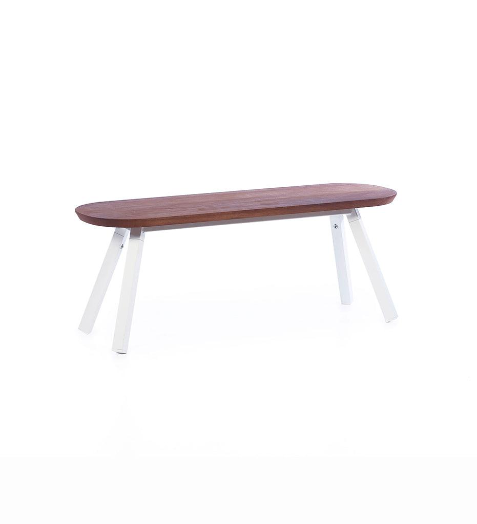 Allred Collaborative - RS Barcelona - You and Me Bench - 120 Iroko - You and Me Bench - 120 Iroko - BYM12-1N