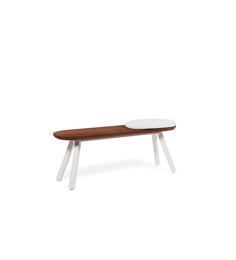 Allred Collaborative - RS Barcelona - You and Me Bench - 120 Iroko - You and Me Bench - 120 Iroko - BYM12-1N