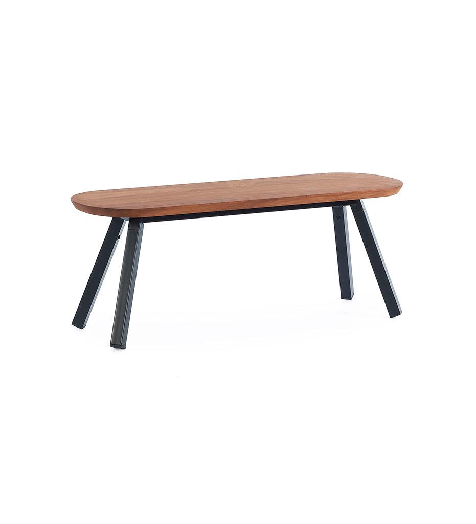 Allred Collaborative - RS Barcelona - You and Me Bench - 120 Iroko - You and Me Bench - 120 Iroko - BYM12-2N