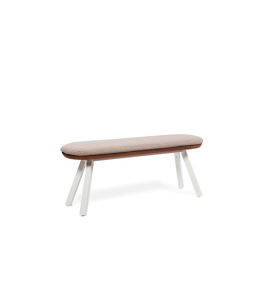 Allred Collaborative - RS Barcelona - You and Me Bench - 120 Oak - You and Me Bench - 120 Oak - K2-BYM12-K2N