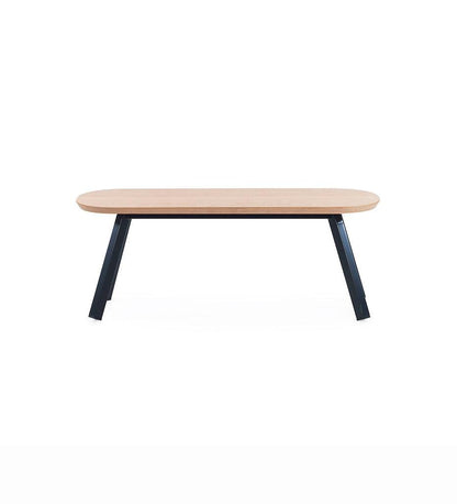 Allred Collaborative - RS Barcelona - You and Me Bench - 120 Oak - You and Me Bench - 120 Oak - K2-BYM12-K2N