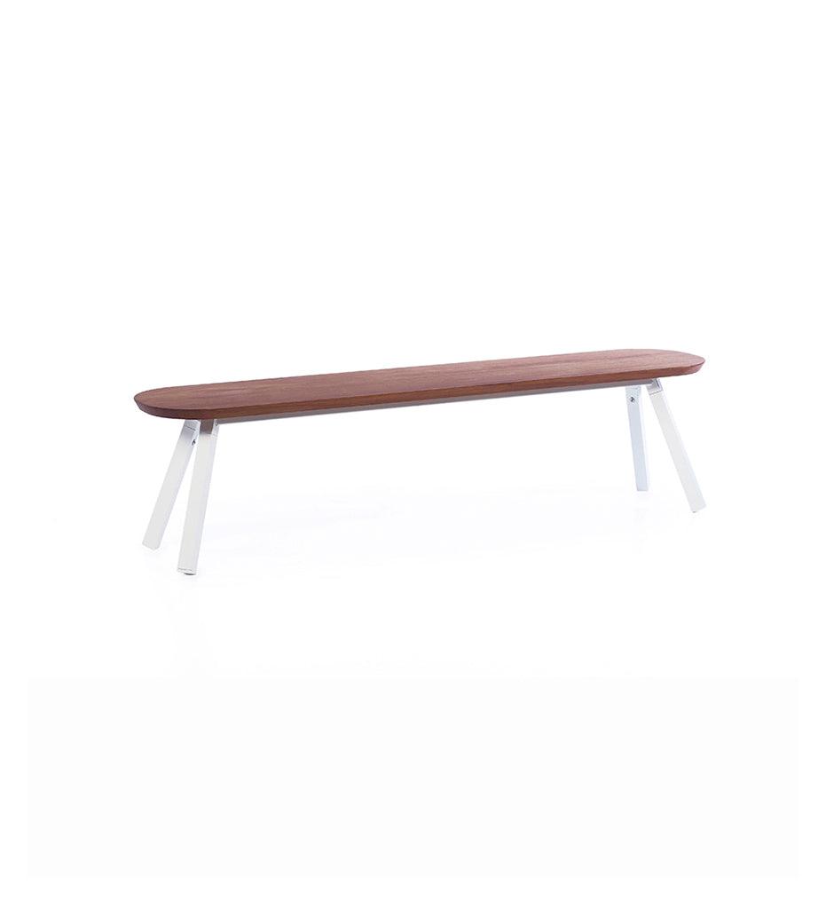 Allred Collaborative - RS Barcelona - You and Me Bench - 160 Iroko - You and Me Bench - 160 Iroko - K2-BYM16-1N