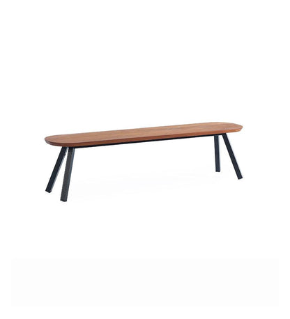 Allred Collaborative - RS Barcelona - You and Me Bench - 160 Iroko - You and Me Bench - 160 Iroko - K2-BYM16-2N