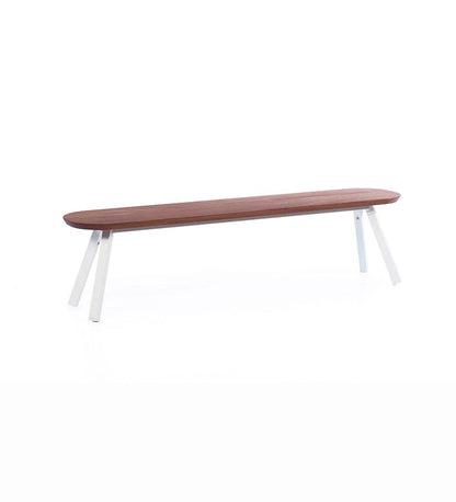 Allred Collaborative - RS Barcelona - You and Me Bench - 180 Iroko - You and Me Bench - 180 Iroko - BYM18-1N