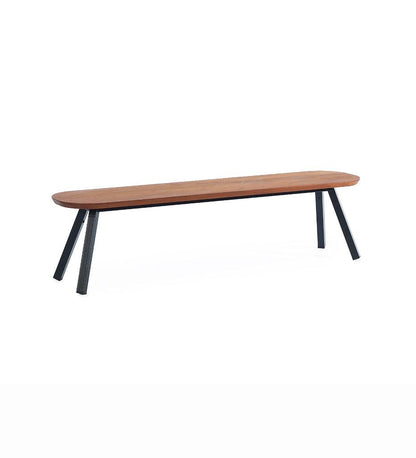 Allred Collaborative - RS Barcelona - You and Me Bench - 180 Iroko - You and Me Bench - 180 Iroko - BYM18-2N