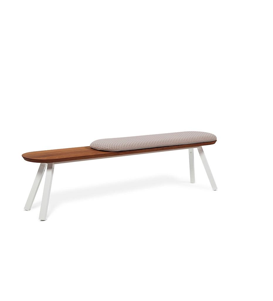 Allred Collaborative - RS Barcelona - You and Me Bench - 180 Oak - You and Me Bench - 180 Oak - BYM18-K1N