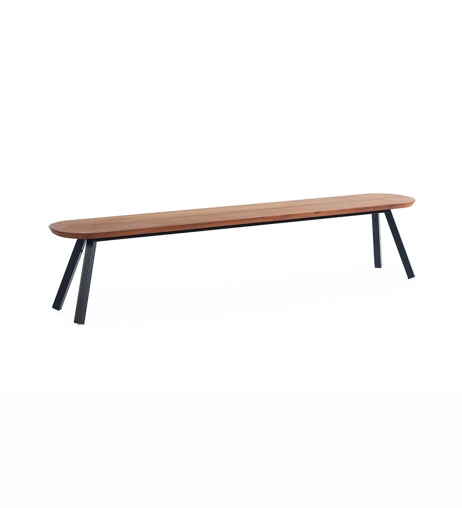 Allred Collaborative - RS Barcelona - You and Me Bench - 220 Iroko - You and Me Bench - 220 Iroko - BYM22-2N