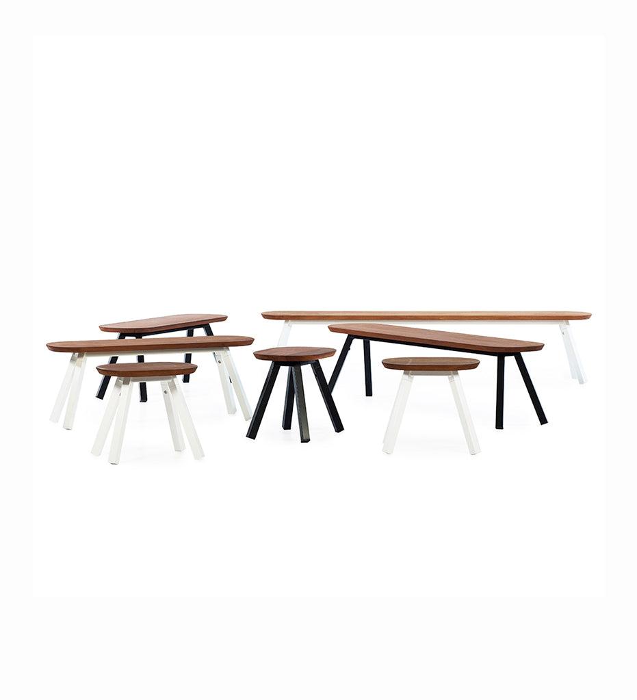 Allred Collaborative - RS Barcelona - You and Me Bench - 220 Iroko - You and Me Bench - 220 Iroko - K2-BYM22-2N