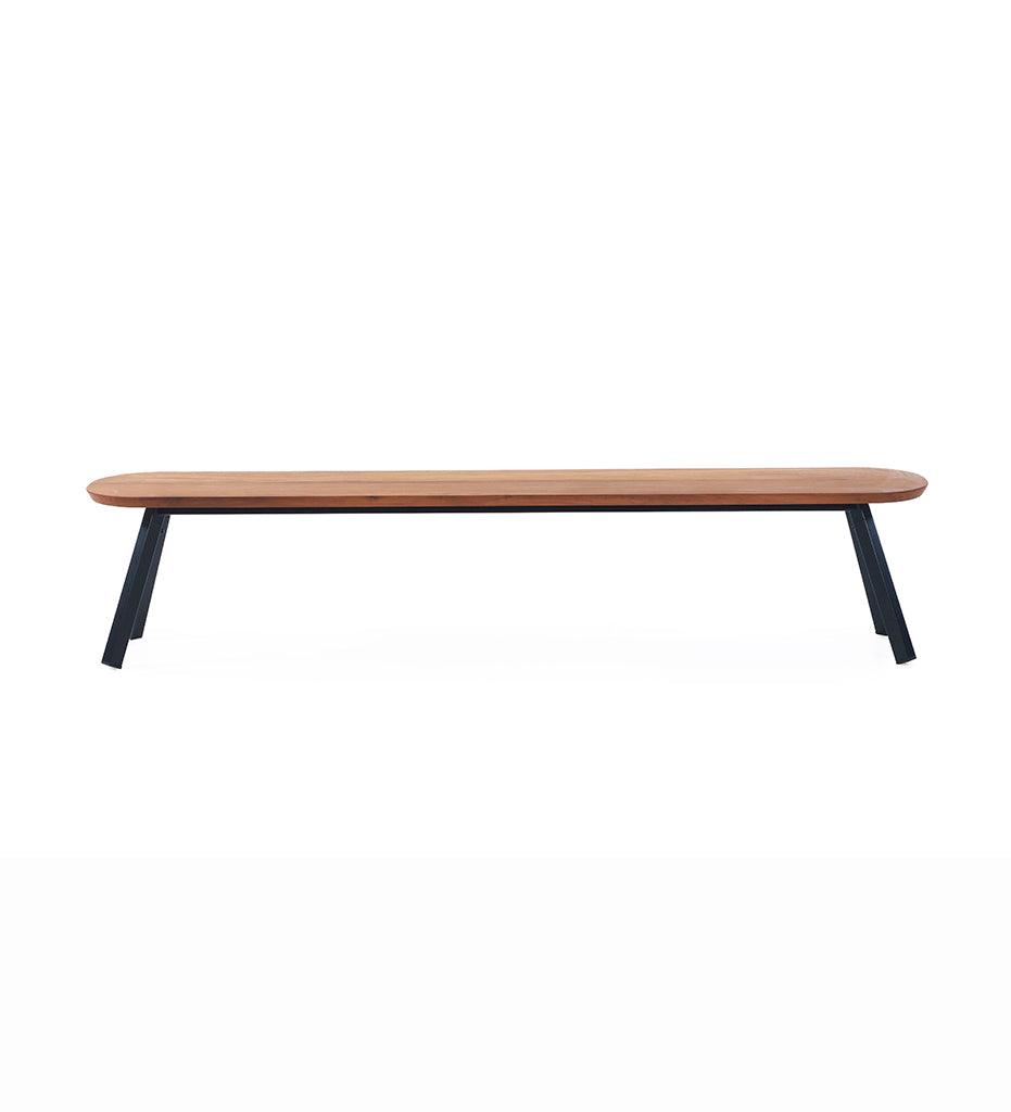 Allred Collaborative - RS Barcelona - You and Me Bench - 220 Iroko - You and Me Bench - 220 Iroko - K2-BYM22-2N