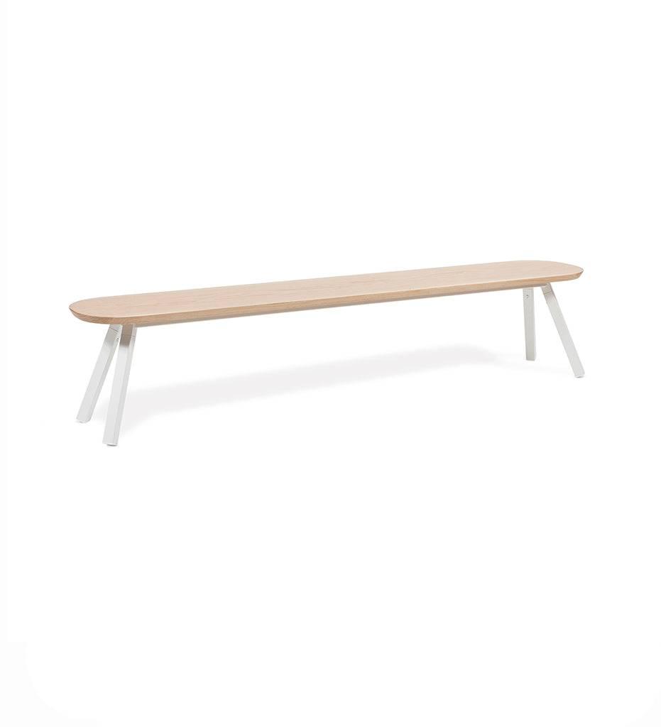 Allred Collaborative - RS Barcelona - You and Me Bench - 220 Oak - You and Me Bench - 220 Oak - BYM22-K1N