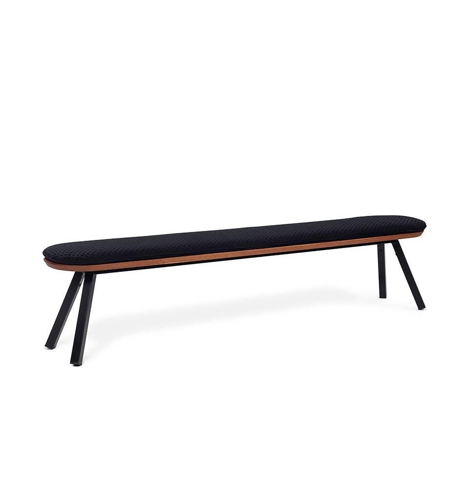 Allred Collaborative - RS Barcelona - You and Me Bench - 220 Oak - You and Me Bench - 220 Oak - K2-BYM22-K1N