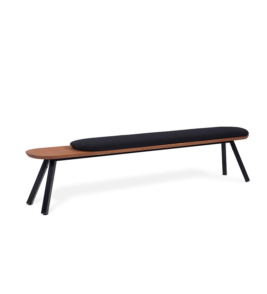 Allred Collaborative - RS Barcelona - You and Me Bench - 220 Oak - You and Me Bench - 220 Oak - K2-BYM22-K1N