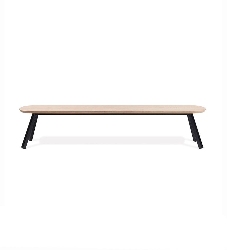 Allred Collaborative - RS Barcelona - You and Me Bench - 220 Oak - You and Me Bench - 220 Oak - K2-BYM22-K2N