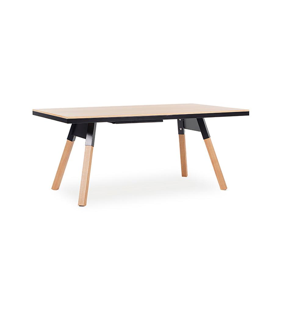 Allred Collaborative - RS Barcelona - You and Me Small Indoor Ping Pong Table - Oak - You and Me Small Indoor Ping Pong Table - Oak - YM18-K1N