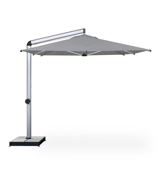 Allred Collaborative - Shademaker - 10' Orion Square Cantilever Umbrella - 10' Orion Square Cantilever Umbrella - ORI-30S-SS