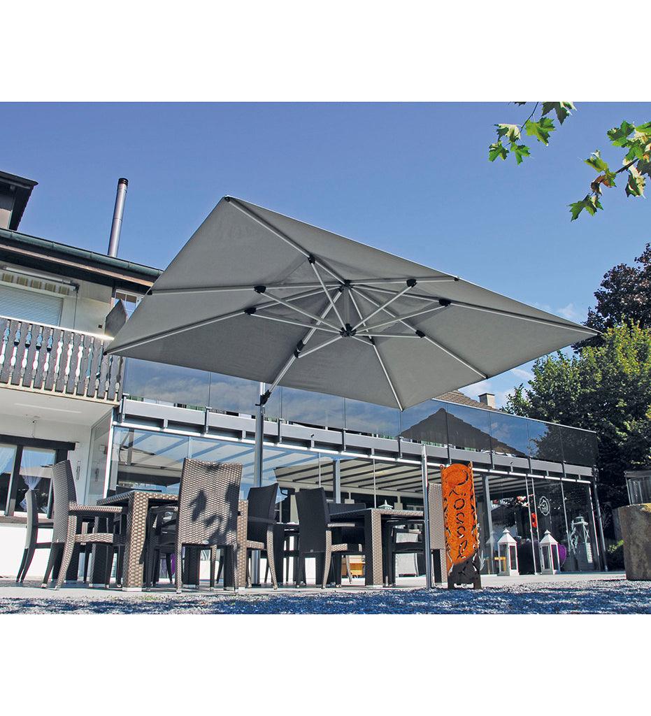 Allred Collaborative - Shademaker - 10' x 13' Polaris Rectangle Cantilever Umbrella - 10' x 13' Polaris Rectangle Cantilever Umbrella - POL-340RT_SS